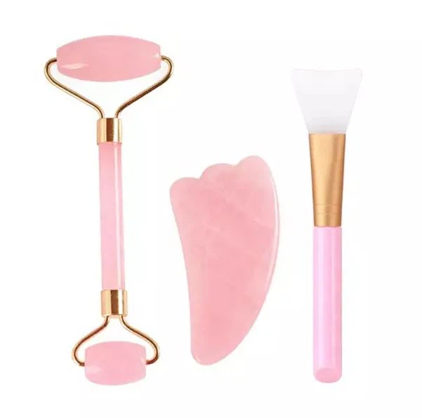 Originální Jade Roller a Gua Sha nastavenou pro obličej