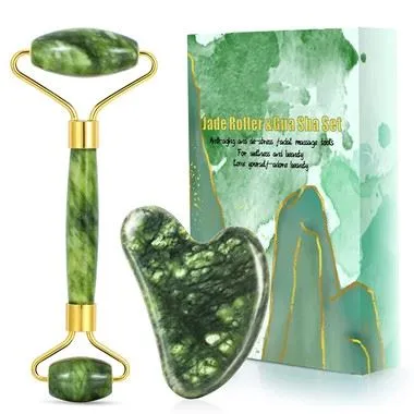 Proti stárnutím 100% přírodní nářadí Jade Roller Gua Sha