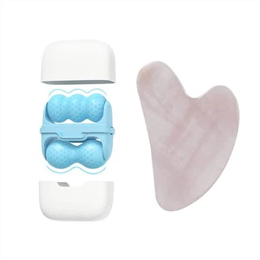 Válec ledu na obličej a Gua Sha