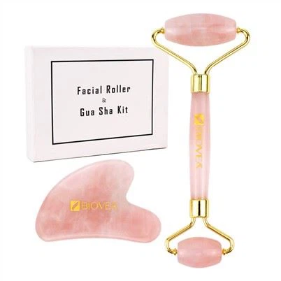 Real Jade Roller a Gua Sha Set