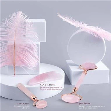 Rose Quartz Face Roller s Gua Sha a Eye Roller