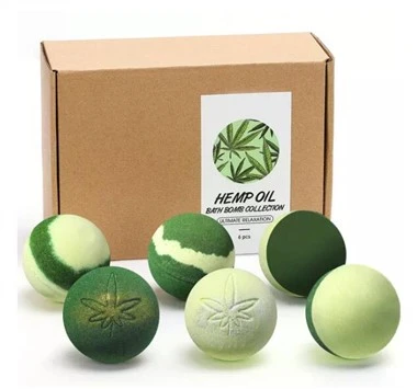 Fizzy CBD Bath Bomb 100mg pro relaxační úlevu od bolesti