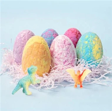 Dinosaurs vejce ve tvaru koupele bomby hračky