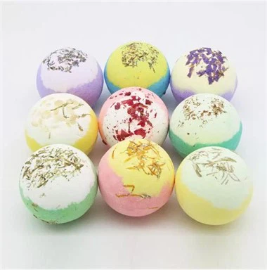 Zvlhčující bomba květinové lázně pro ženy