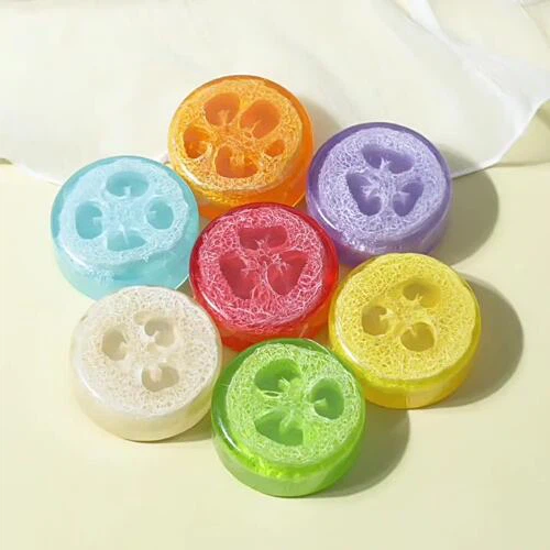Loofa Soap with Loofah Inside Loofa Soap with Loofah Inside