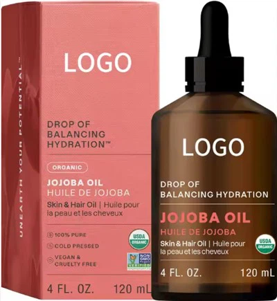 Studený lisovaný zvlhčující organický jojoba olej