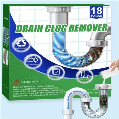 Odstraňovač ucpání odtoku (18 balení)
